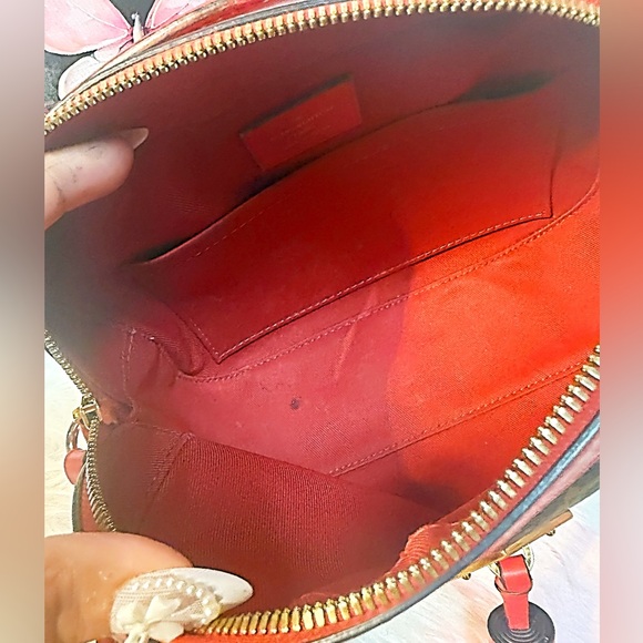 Louis Vuitton Cherry Monogram Canvas Saintonge Crossbody Bag - Picture 12 of 13